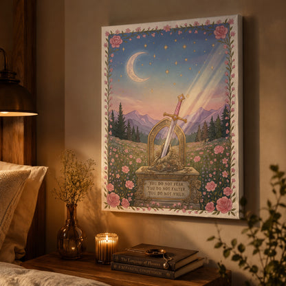 You Do Not Yield Sword Wall Art Decor preview 11