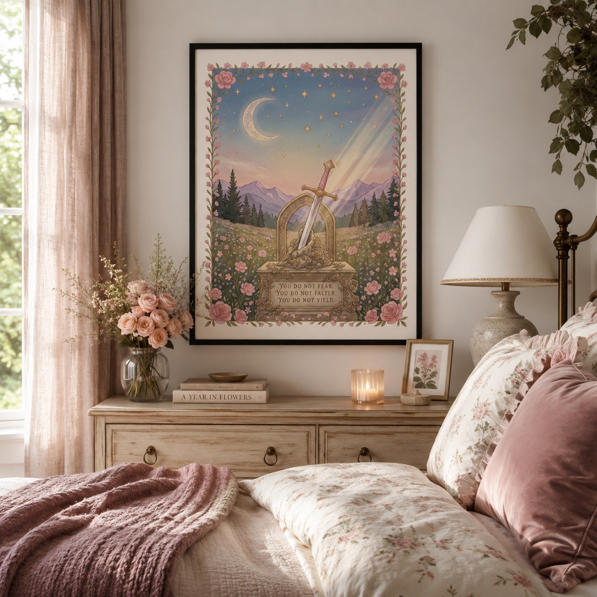 You Do Not Yield Sword Wall Art Decor preview 3