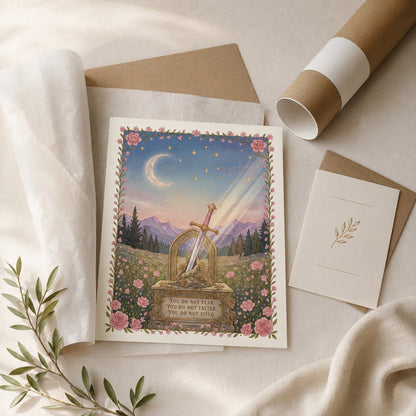 You Do Not Yield Sword Wall Art Decor preview 9