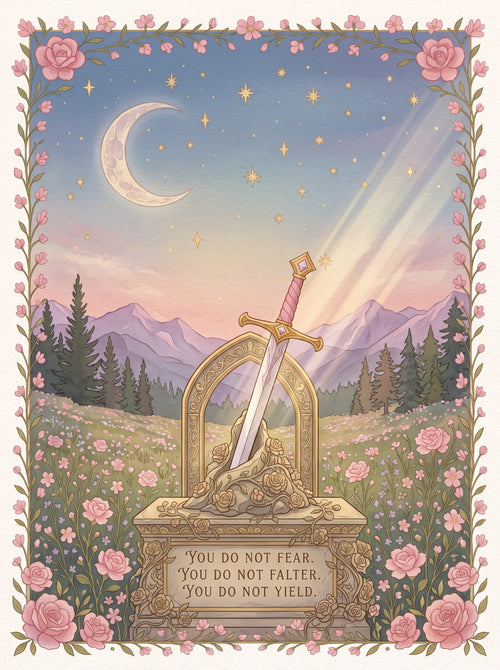 You Do Not Yield Sword Wall Art Decor