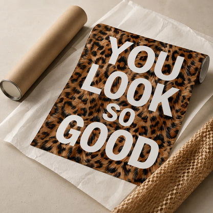 You Look So Good Wall Art Decor - Wall Art Decor - back view