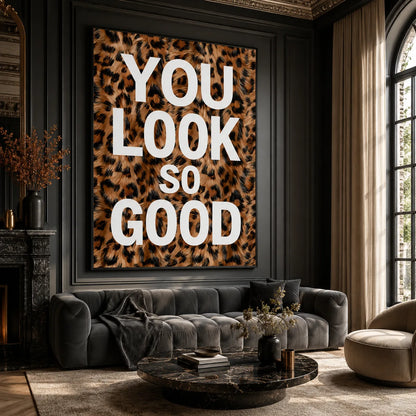 You Look So Good Wall Art Decor - Wall Art Decor - close up
