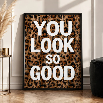 You Look So Good Wall Art Decor - Wall Art Decor - side view