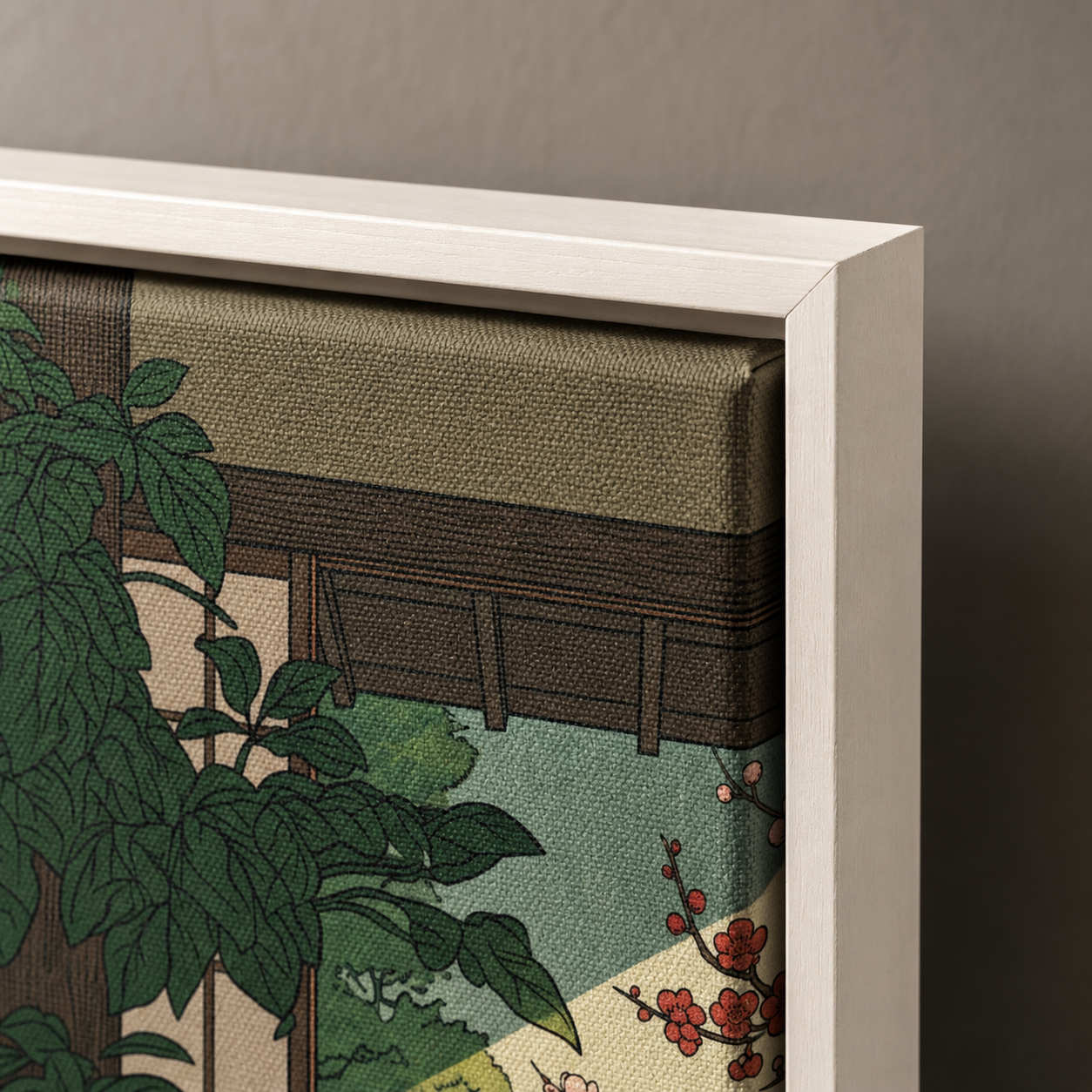 Zen Frog Reading on Toilet Japanese Woodblock Wall Art Decor – preview 11