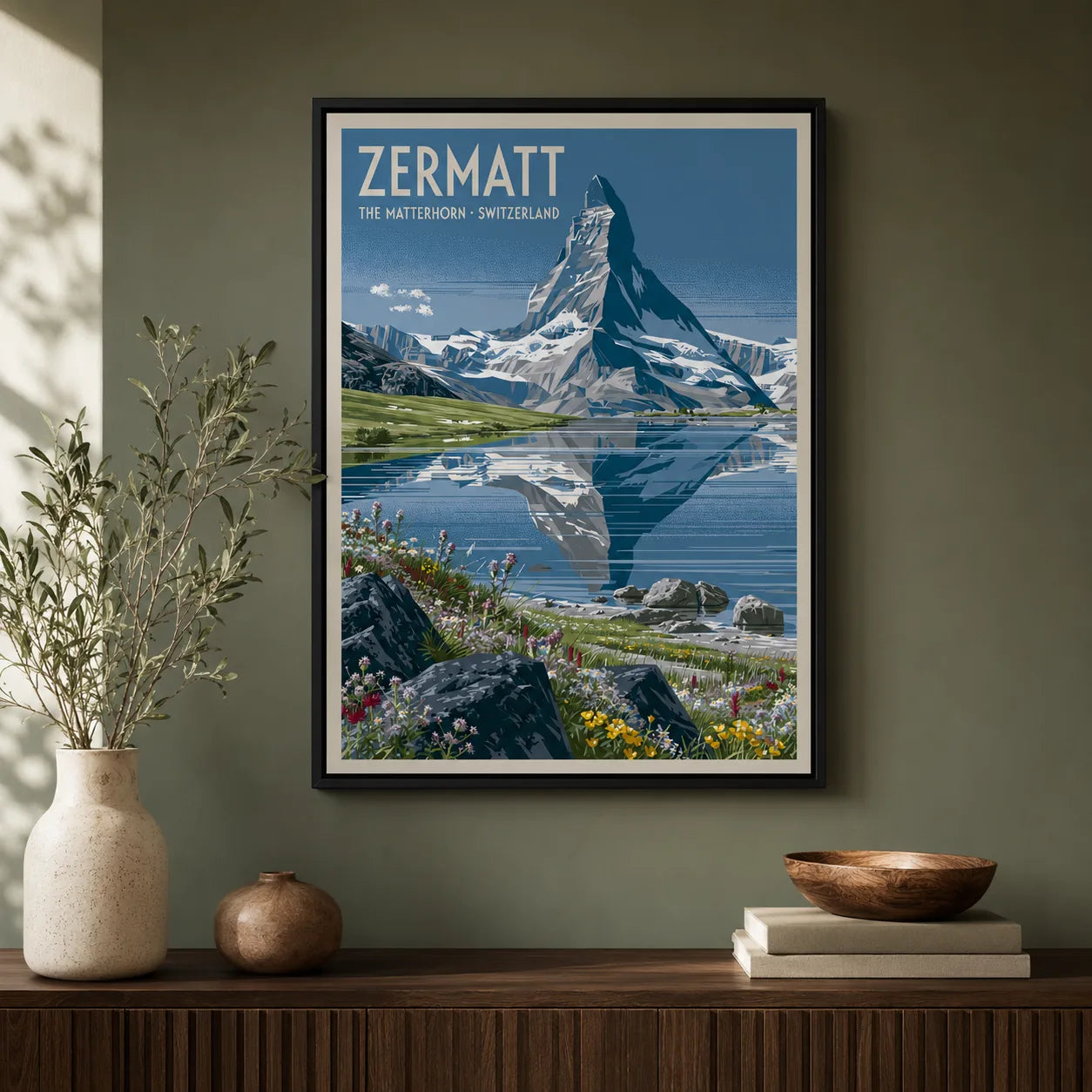 Zermatt Matterhorn Switzerland Wall Art Decor - Wall Art Decor - view 11